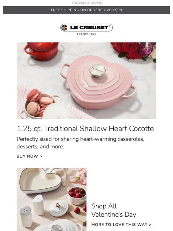 Fall In Love with Our Top-Selling Heart Cocotte