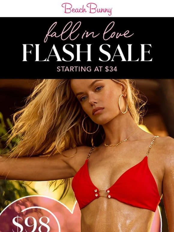 Fall in Love Flash Sale Starting at $34