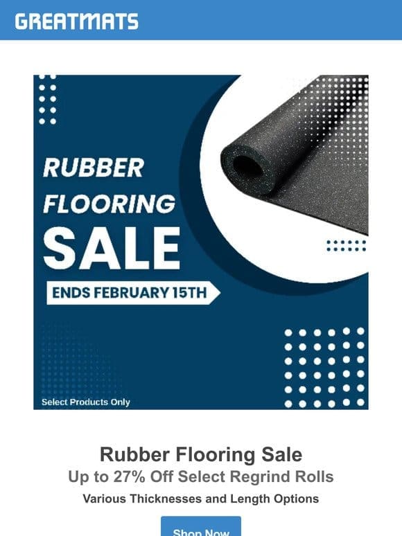Feel Your Fitness Space Lacking? Grab 27% Off Rubber Rolls