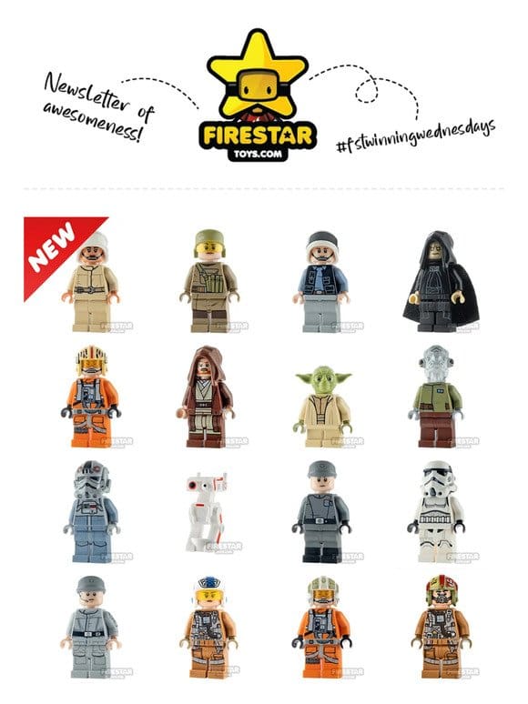 Feel the Force: Discover Our Latest LEGO Star Wars Minifigures Collection Now!