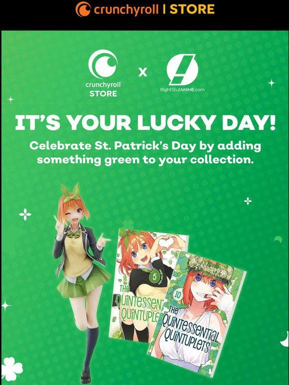 Feeling Lucky? Grab Something Green!
