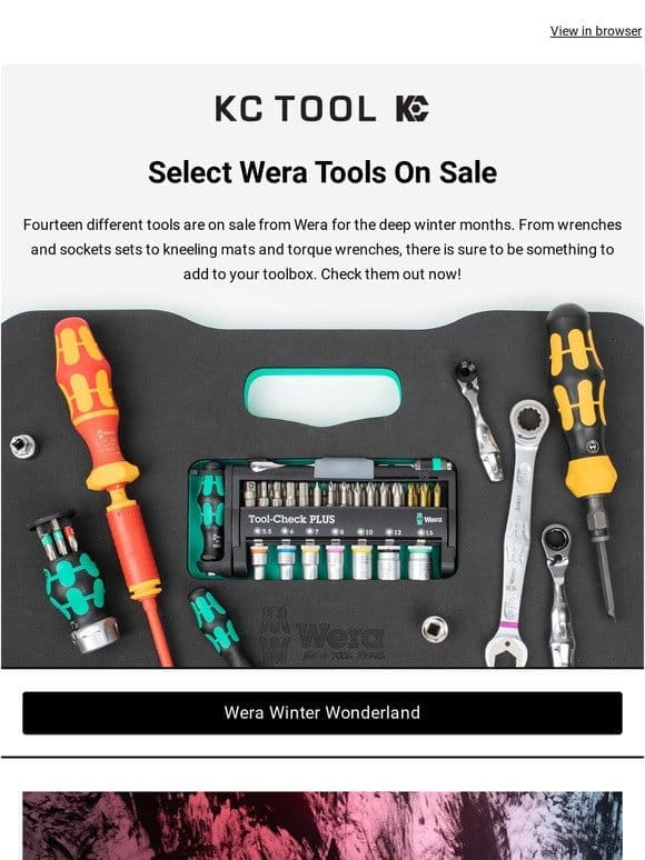 Fight The Cold With HOT Deals From Wera!