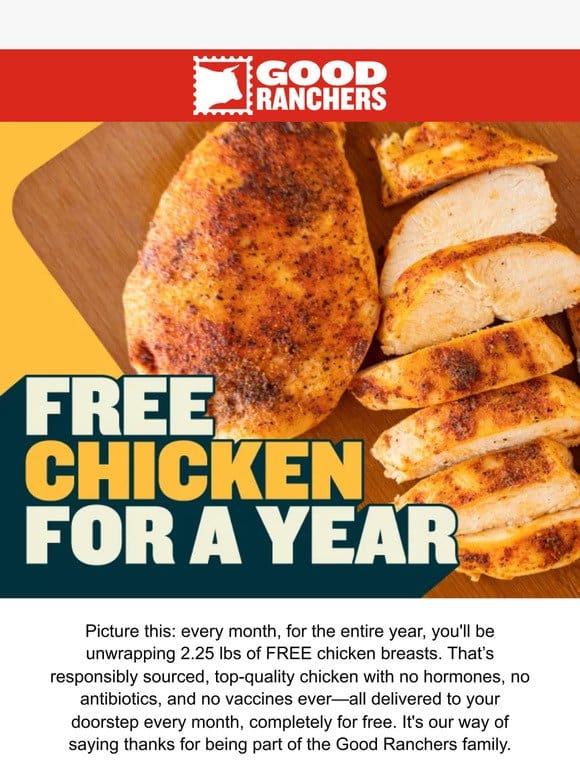 Final Week to Secure Free Chicken for a Year