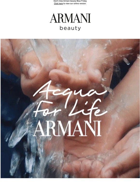 Final hours to save 30% on selected Armani beauty products*
