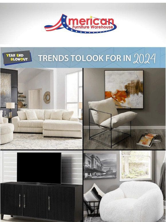 Fire furniture trends to look for in 2024