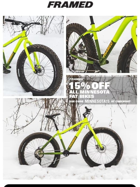 Framed | Minnesota Fat Bike Deals!