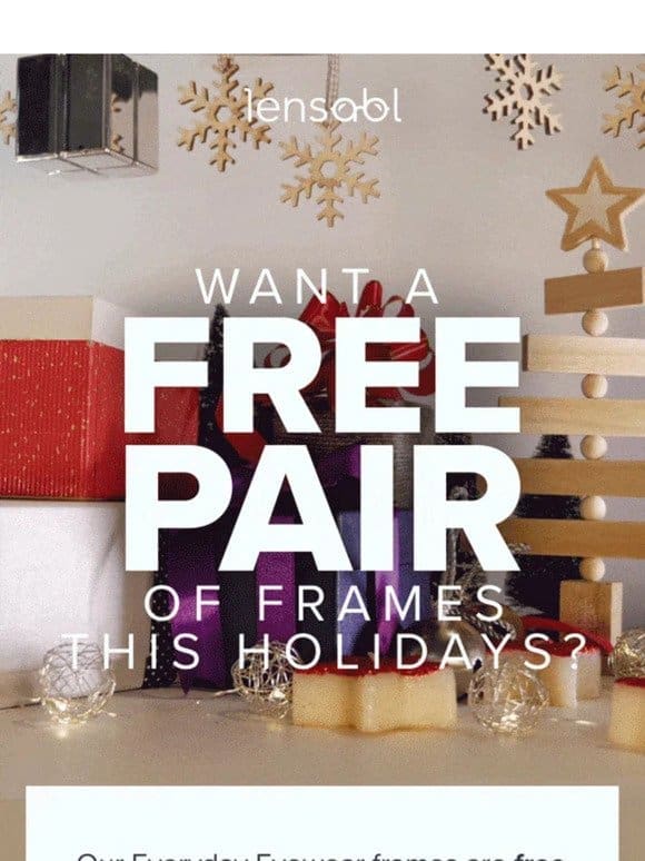 Free Frames for the Holidays!