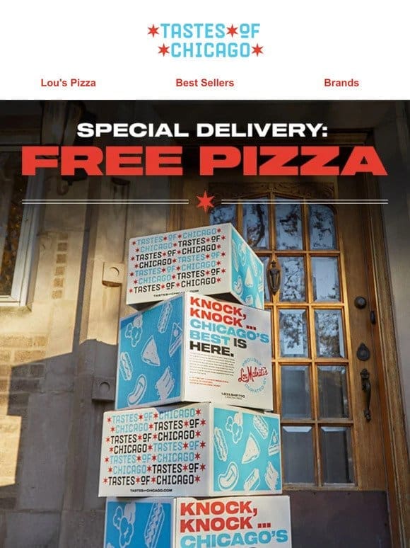 Free Pizza & Delivery for NYE