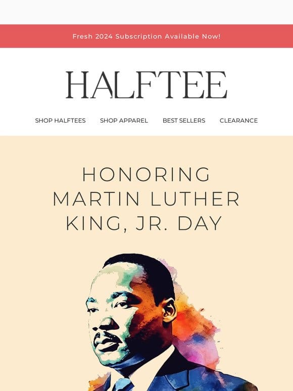 Free Shipping for MLK Day