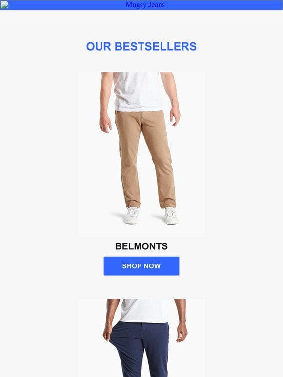 Free shipping on those pants you liked