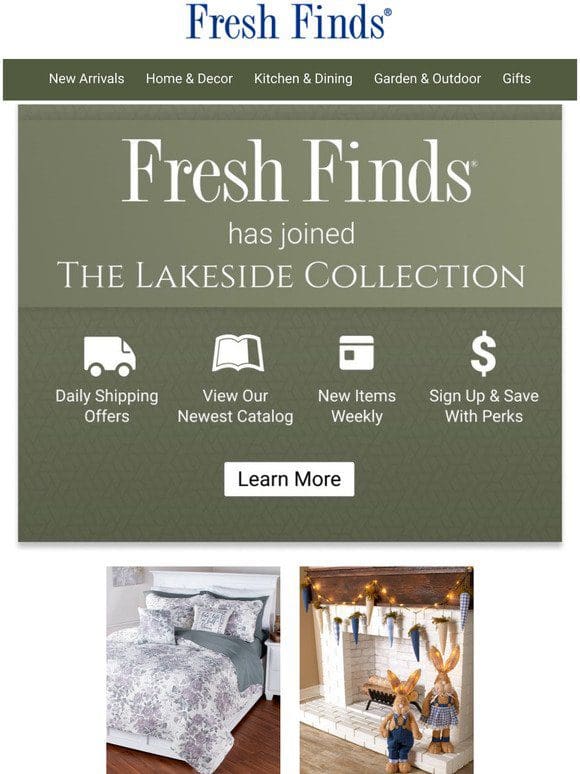 Fresh Finds Has Joined The Lakeside Collection
