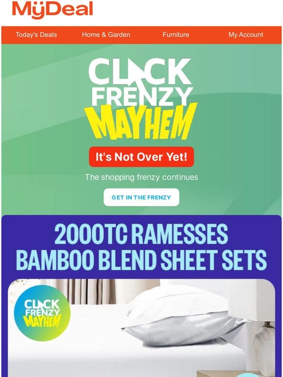 Friday Frenzy! $26 Bamboo Blend Sheets