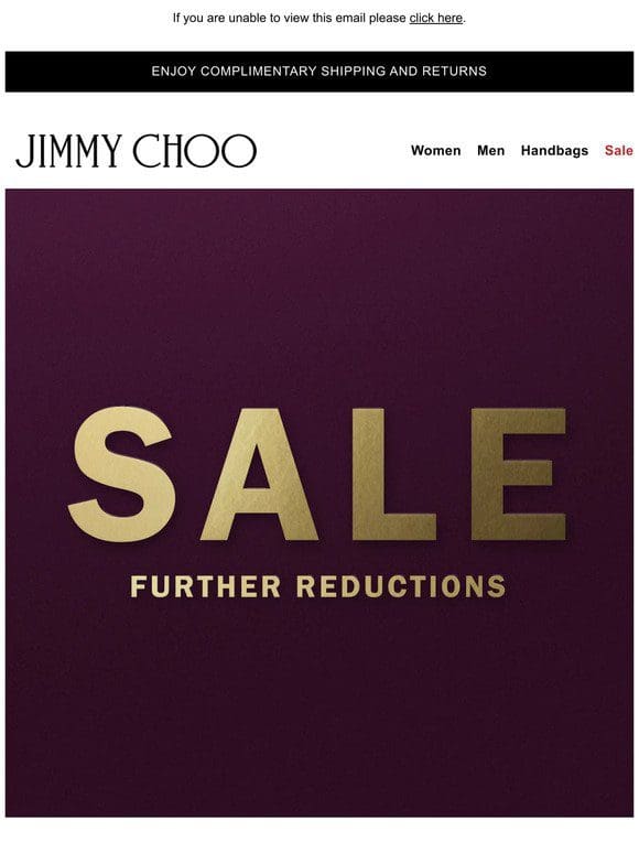 Further Sale Reductions | Enjoy 50% Off