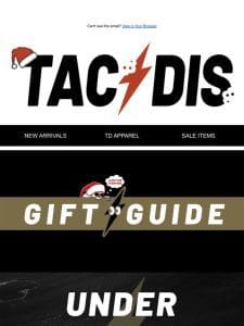 GIFT GUIDES & GIFT CARDS