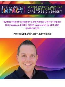 Gala Spotlight: Don’t miss our MC， Joy in Motion’s Justin Cole!