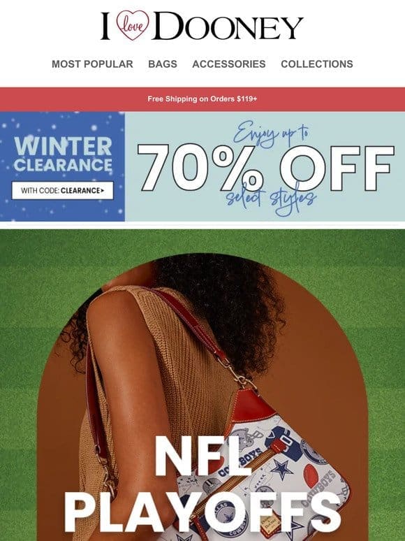 Game On! Shop NFL Styles On Sale Now.