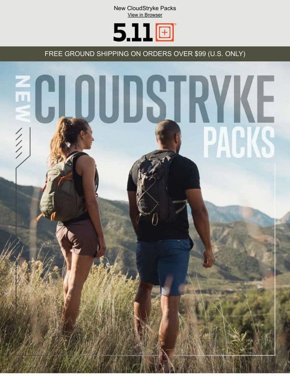 Gear Up For Your Next Adventure With Our Latest CloudStryke Packs