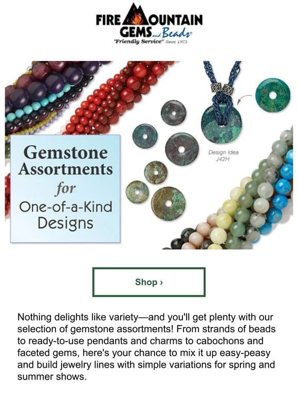 Gemstone Assortments for Variety with Value