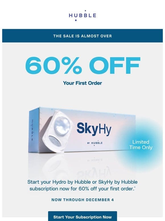 Get 60% Off Before It’s Gone