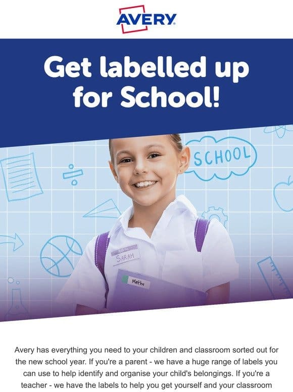 Get Labelled up for School