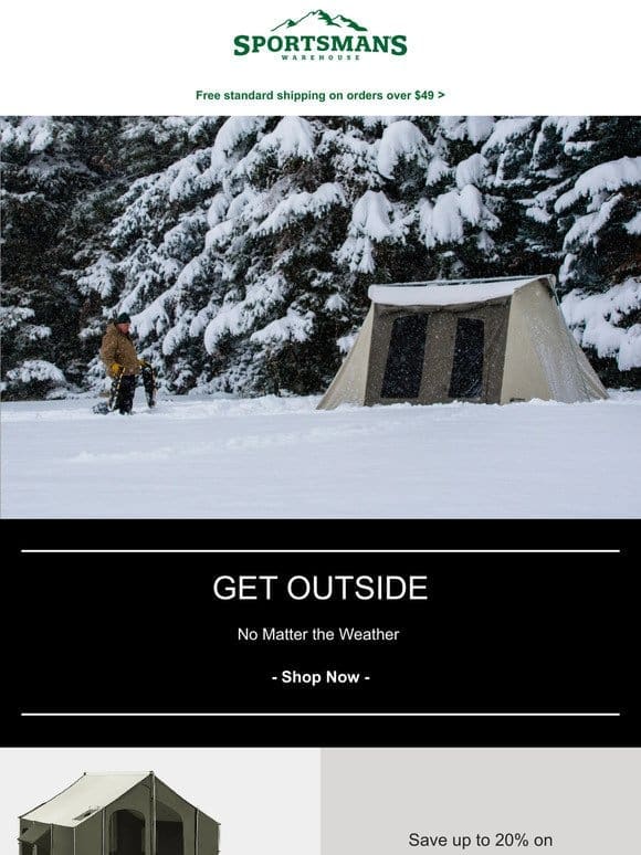 Get Outside No Matter the Weather
