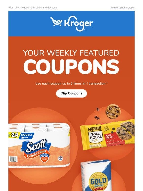Get Your Weekly Digital Coupons   | FREE 6” Cake   | Holiday Entertaining