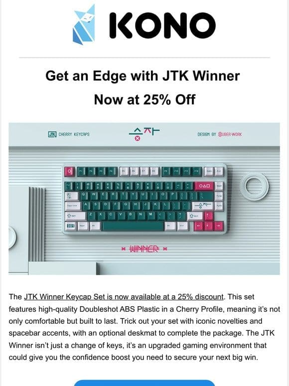 Get an Edge with JTK Winner – Now at 25% Off