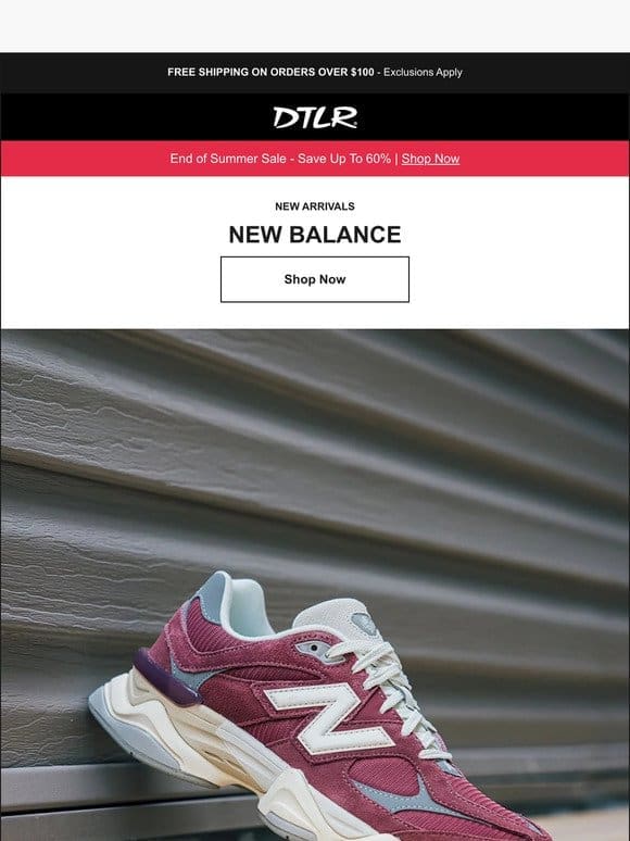 Get the Latest From New Balance
