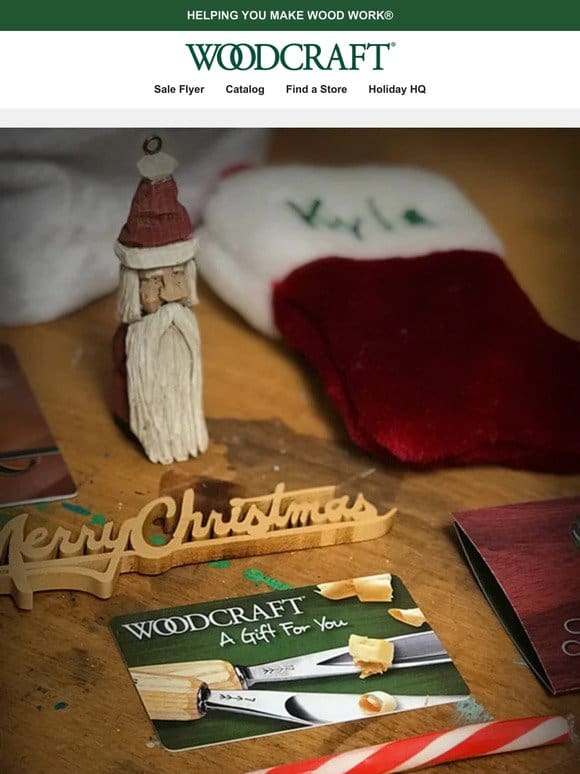 Gift Card Alert: Your Woodcraft Shopping Spree Starts Now!