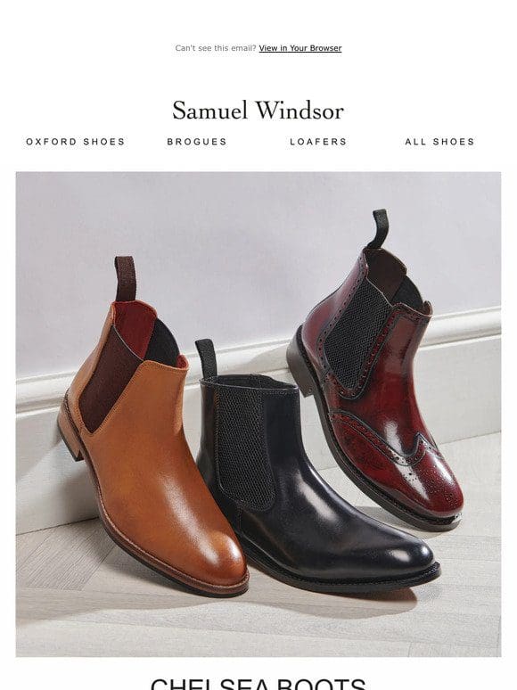 Give the Gift of Style: Leather Chelsea Boots
