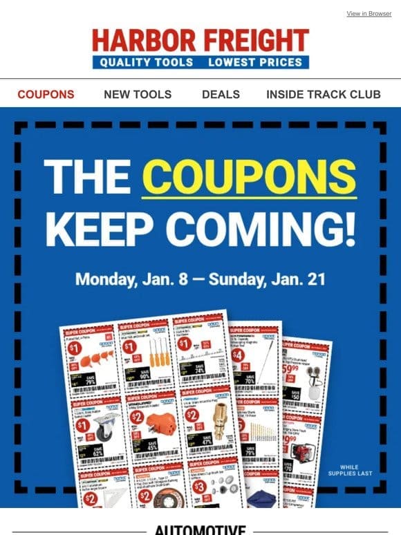 Grab These All-New 2024 COUPON DEALS