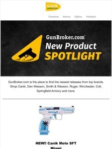 GunBroker.com’s Spotlight on New Gun Releases