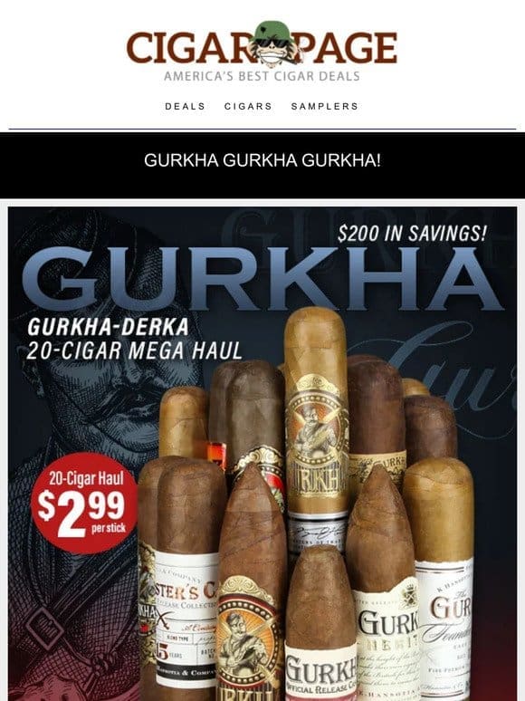 Gurkha Gurkha Gurkha