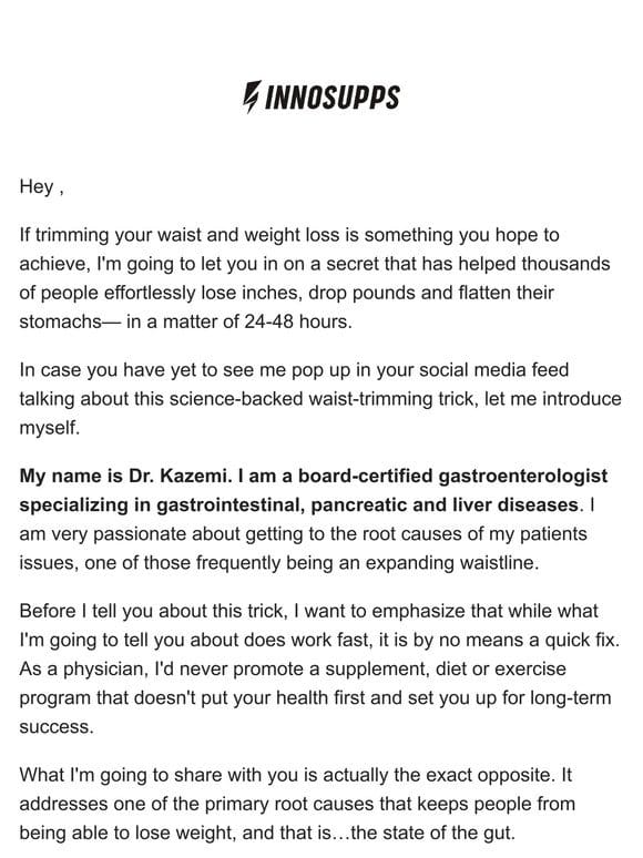 Gut Health Dr.s’ #1 Weight Loss Recommendation