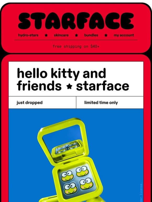 HELLO KITTY AND FRIENDS x STARFACE