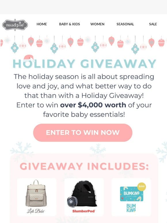 Happy Holiday GIVEAWAY