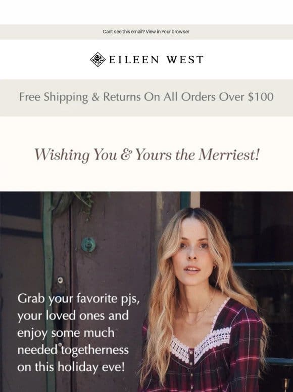 Happy Holidays from Eileen West!
