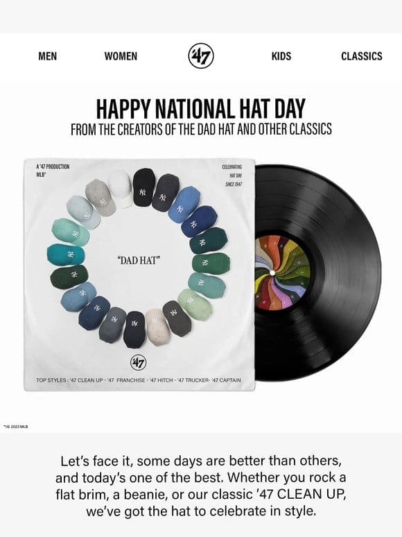 Happy National Hat Day!