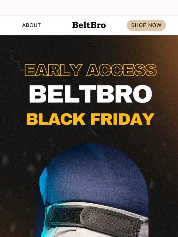Happy Thanksgiving   Save EARLY with BeltBro
