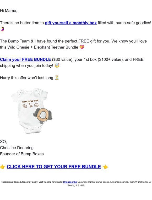 Have you seen your $30 FREE Gift?