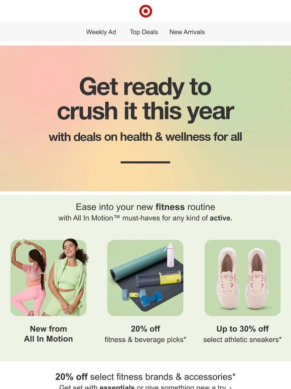 Health & wellness deals for your January refresh