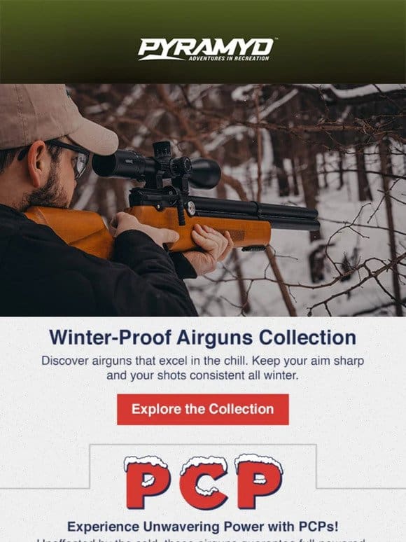 Heat Up Your Winter with Top-Notch Airguns!