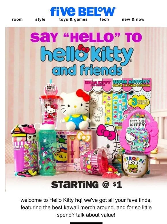 Hello Kitty is here to stay