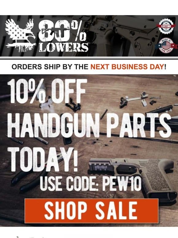 Here’s your 10% off!
