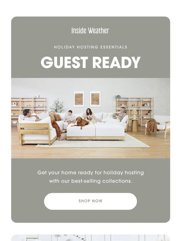 Holiday Hosting Essentials