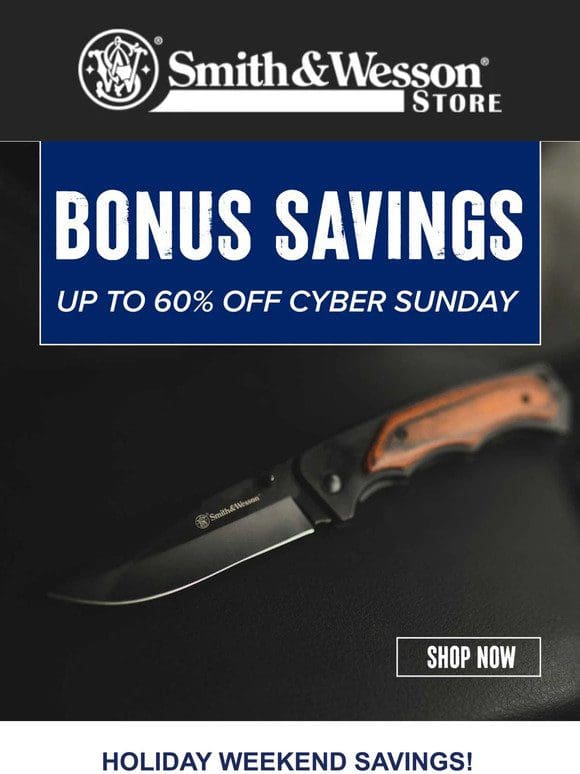 Holiday Savings Continue! – Smith & Wesson Accessories