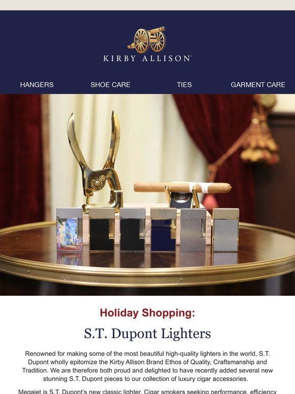 Holiday Shopping: S.T. Dupont Lighters