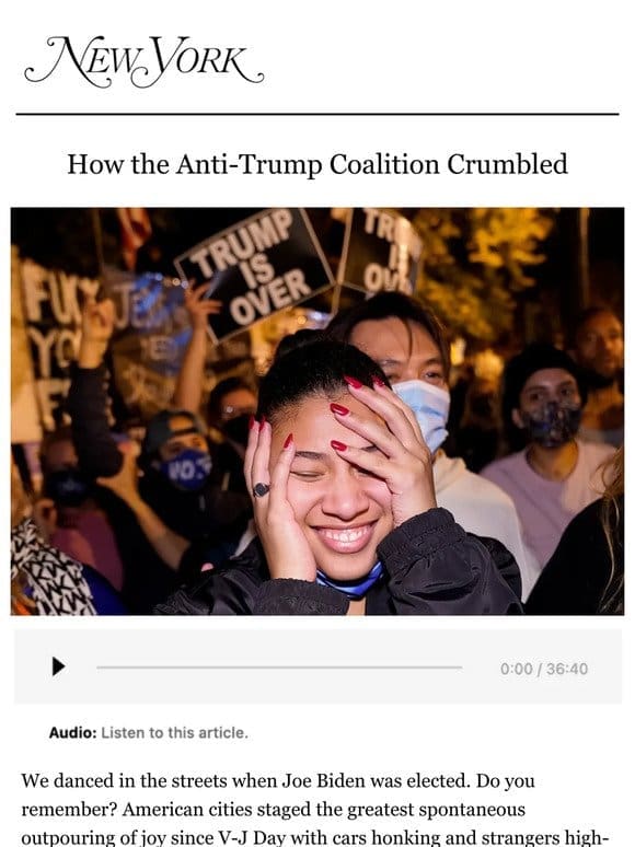 How the Anti-Trump Coalition Crumbled