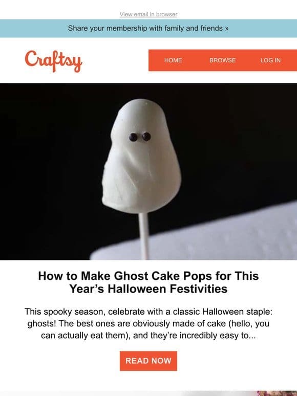 How to Make Ghost Cake Pops for This Year’s Halloween Festivities
