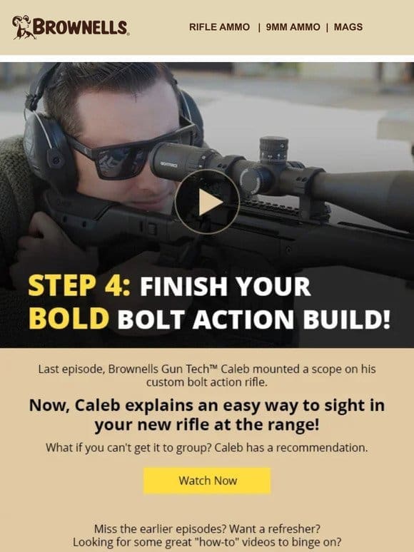 How to range test & sight in your new rifle!